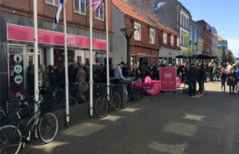 Populær Frozen Yoghurt shop på AA placering i Esbjerg
