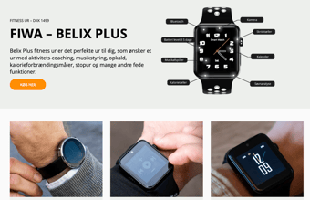 Sportsur hjemmeside sælges med mulighed for høj avance (75 ordre på 7 måneder)