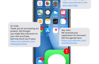 SMS Engagement Platform med Kunder og Omsætning Til Salg
