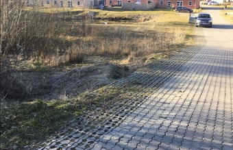 Byggegrund i Odense med 1 hus og ret til 10 mere