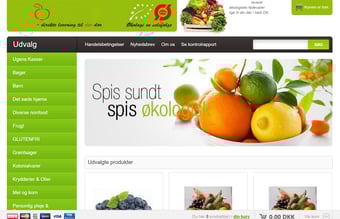 Økologisk fødevare webshop i vækst