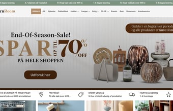 En velkørende Webshop med salg af boliginteriør og med stort potentiale til yderligere vækst