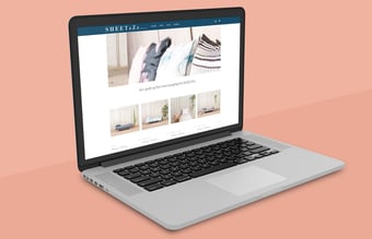 Webshop med eget brand indenfor kvalitets sengetøj med høj avance sælges 