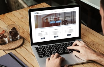 Coengineering.dk -Konsulent firma hjemmeside til overtagelse. - Wordpress
