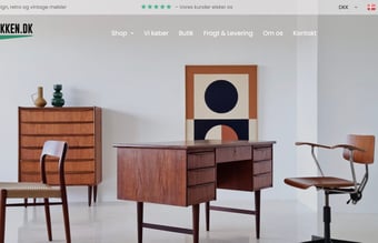 Bliv ejer af en eftertragtet Retro & Design møbelforretning med stor eksport