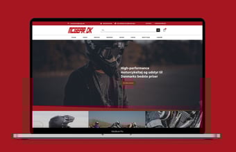 MCGEAR - webshop med motorcykel udstyr og beklædning - ren dropshipping