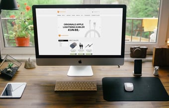 Webshop med gode leverandører og godt navn.