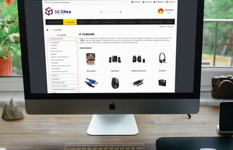 Webshop med salg af kontorartikler - har omsat via organisk resultater inkl. leverandøradgang