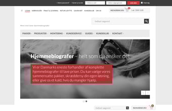 Webshop med elektronik