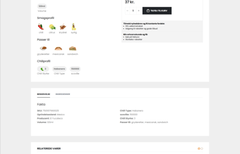 Etableret webshop med hot sauces og mexi-vare 🌶️