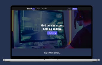 Esporthub.dk - Platform hvor esport hold og spillere kan etablere kontakt (SIDEN LUKKES D. 1/3, MEDMINDRE DEN BLIVER SOLGT) 