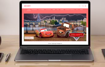 Køreklar børneshop med kvalitets Børnetøj, -sko og Legetøj, på Dropshipping aftale