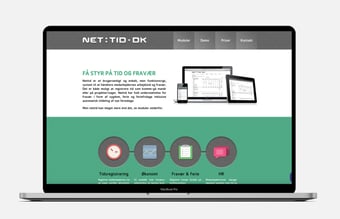 NETTID - tid & fraværsregistrering - Resultat før skat: 190.000 kr.