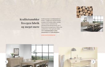 Køreklar møbel-webshop med mange års historik
