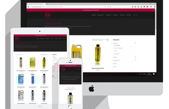 Salg af funktionsdygtig webshop med flot design