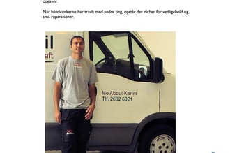 Enmands tømrerog handyman forretning 