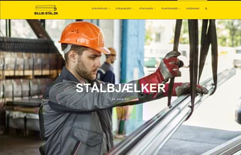 Webshop med salg af stål - Salg af plader og profiler i stål på ønsket mål, samt salg af plantekasser m.m. 