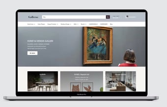 Gallerio.dk - kunst og interiør webshop med en omsætning på 1 mio. ÅTD - Overskud før skat: 300.000 DKK
