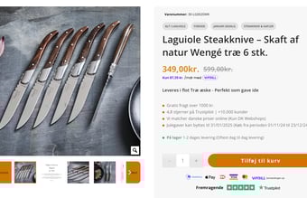 Veletableret webshop med stabil millionomsætning, loyal kundekreds og stort vækstpotentiale