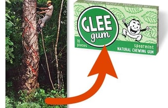 GLEEgum Nyhed (NATUR TYGGEGUMMI) Biologisk nedbrydeligt (UDEN PLASTIK) - søger partnere/medejere