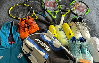 Køreklar webshop med secondhand tennisudstyr