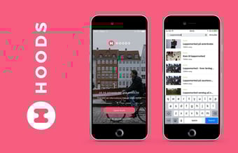 Hoods app - App med opslag og udnyttelse af lokale ressourcer fra dit nabolag.