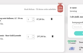 Webshop med stort vækstpotentiale