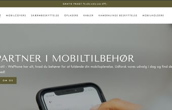 Salg af mobiludstyr med dropshipping
