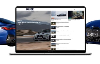 Biler.nu onlinemedie til salg - 80 videotests, og mere end 1.000 nyhedsartikler. - Organisk Trafik: 13.000 hver måned. 