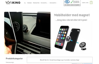 Telefontilbehør - iKing.dk - Omsætning 2022: 145.000 kr.