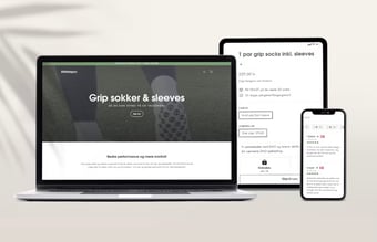 Plug’n’Play klar webshop inkl. varelager - 2022 omsat for 5.620 kr.