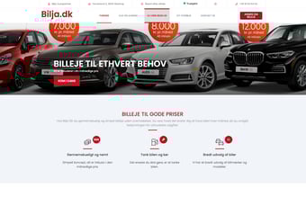 Booking system til leasing af biler til salg