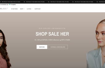 damesmykke-webshop til salg