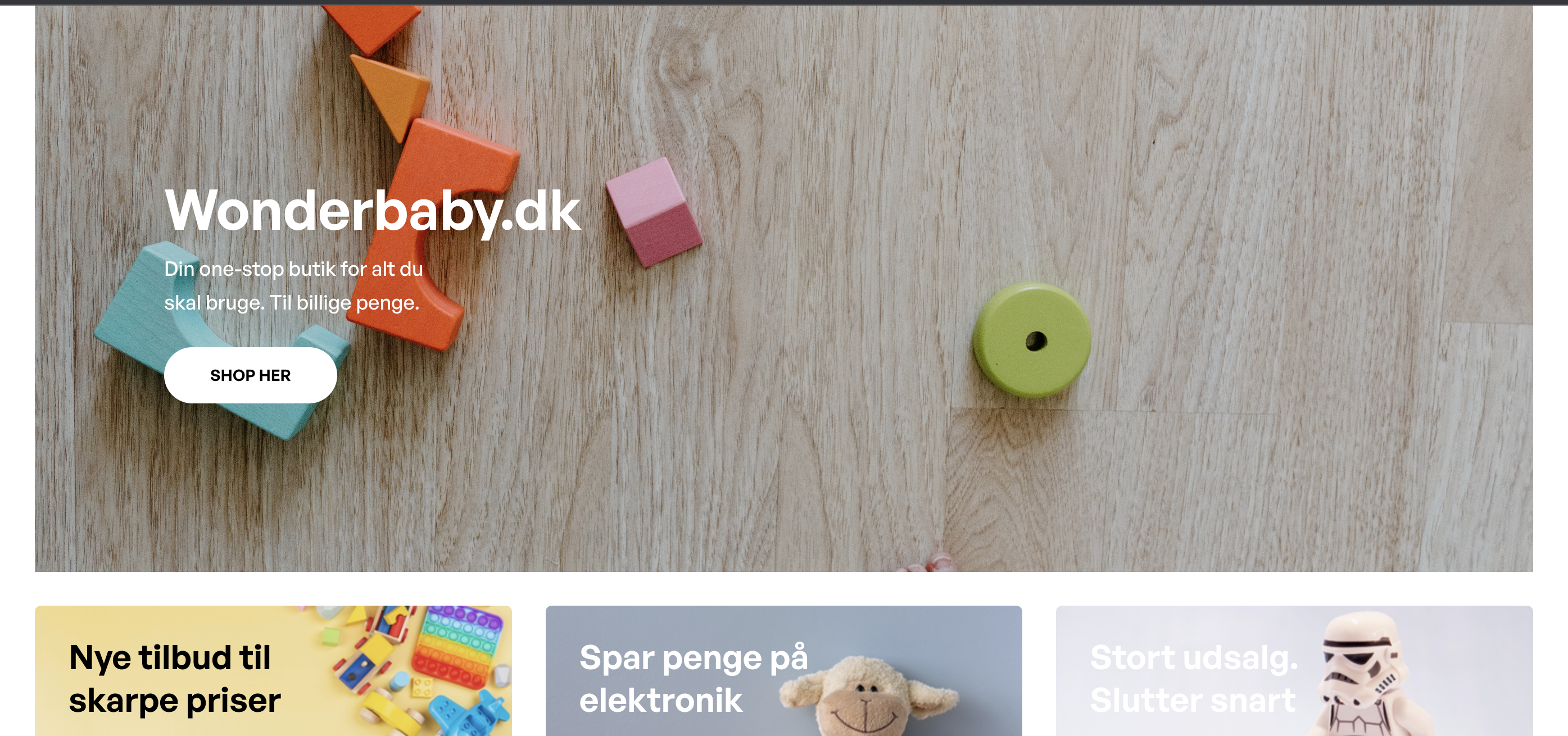 Køb en veletableret webshop med en årlig omsætning på +800.000 kroner.