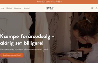 Succesfuld webshop med stort community i vækst