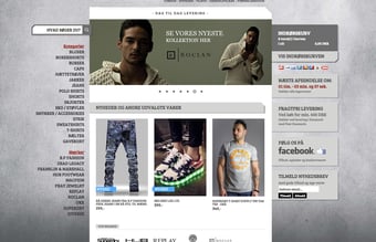 Kendt webshop med tøj til mænd med løbende omsætning
