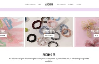 Webshop med accessories til kvinder og børn - På 4 måneder har skabt overskud