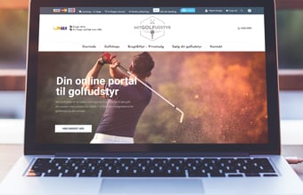 Webportal - med nyt og brugt golfudstyr - Overskud: 170.000 kr.