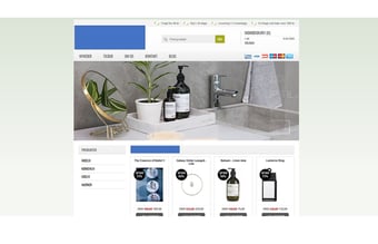 Webshop med boliginteriør