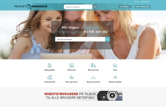 produktanmeldelse.dk - Attraktivt site med brugeranmeldelser!