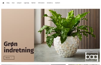 Bolig og have webshop med dropshipping og mindre varelager