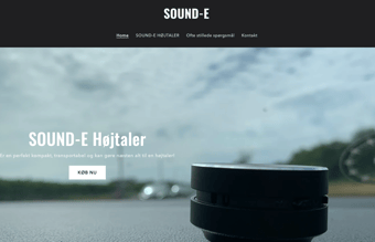 Klar one-product-store webshop med mulighed for udvidelse!🚀