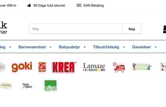 2 x Webshop med salg af legetøj og babyudstyr. Sælges til under lagerværdien