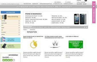 Komplet IT/Mobil service site & shop inkl. varerlager, maskiner mm. Delvist selvforsynende.