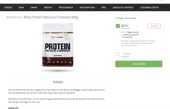 NEDSAT 40.000 - Nytænkende abonnement baseret fitness koncept (Omsætning i alt 106.000.) 