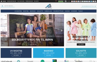 Webshop med salg til Danmark, Sverige og Norge - salg af alt til solferien