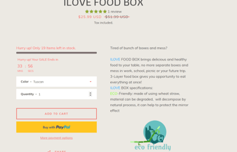 iLoveFoodBox.com - Webshop klar til at tjene penge med salg af miljøvenlige madkasser