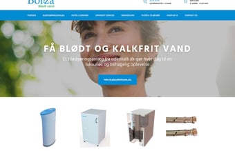 Webshop med vækst og udviklingspotentiale - Salg af blødgøringsanlæg, omvendt osmose anlæg, tilbehør, mm.