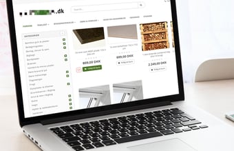 NY PRIS!!! Aktiv web-trælast og hegnsshop med masser af potentiale 3000 ordre siden 2009