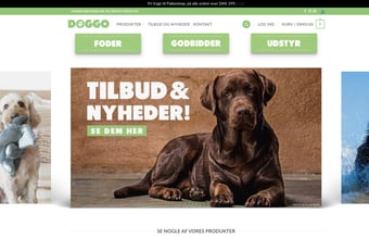 Doggo.dk - Webshop i vækst med salg af hunde udstyr og foder 